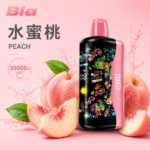 Bia-35000口拋棄式電子煙-水蜜桃口味